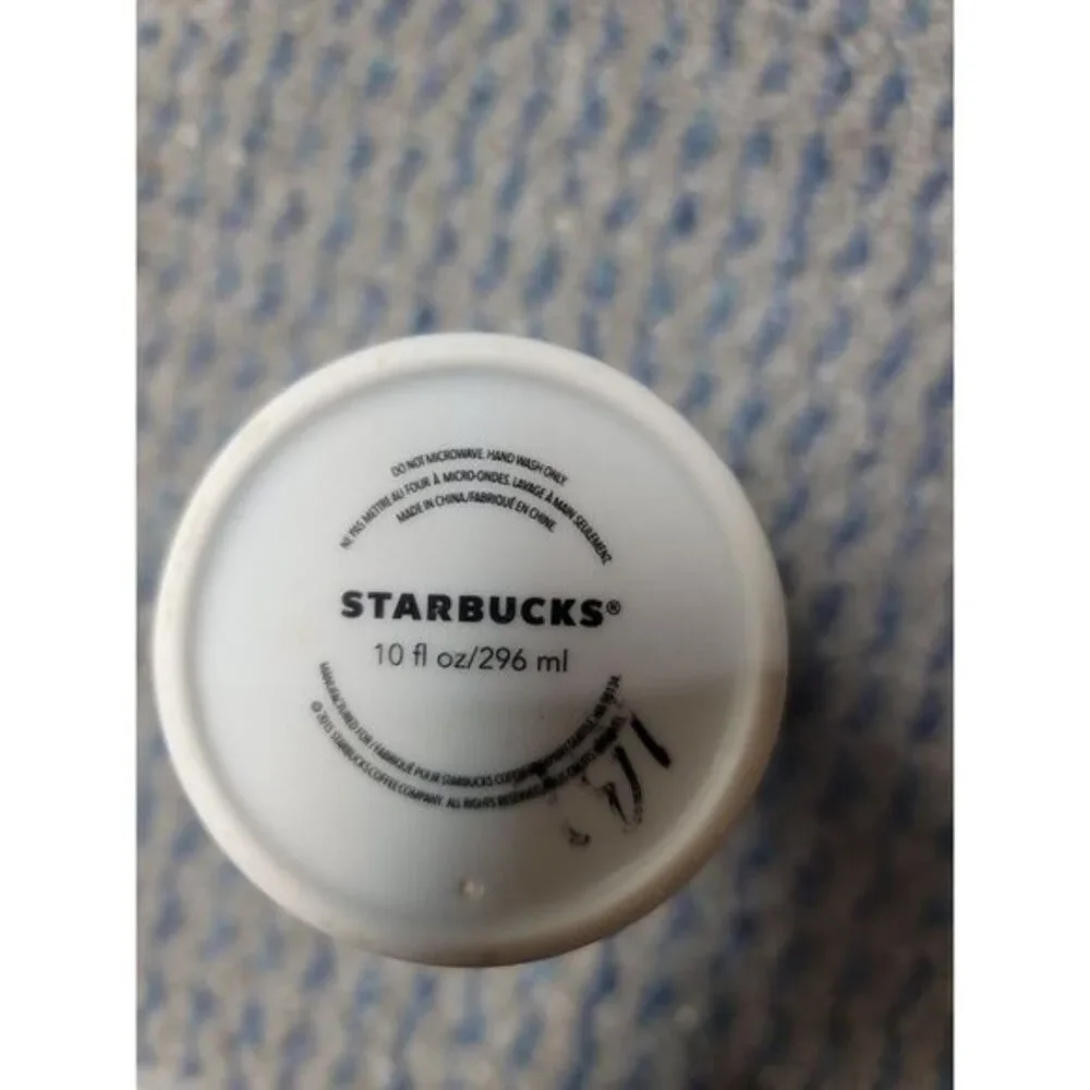 Starbucks confetti ceramic mug best day ever 2015 edition - 10oz - Picture 4 of 5